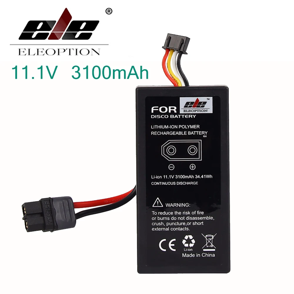 ELE ELEOPTION 11 1 V 3100 mAh аккумуляторная батарея для UAV Parrot Disco FPV литий ионная полимерная