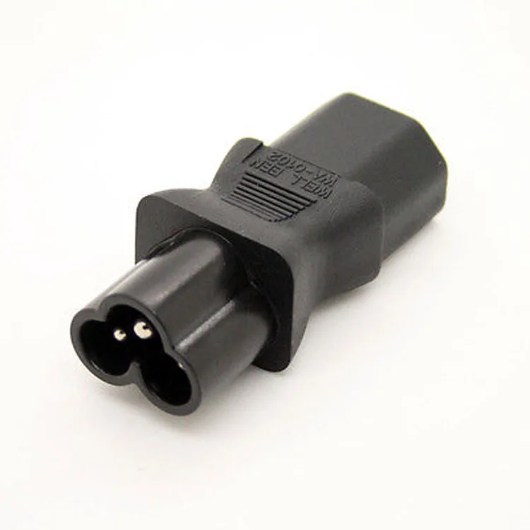 2 шт. IEC 320 C13 C6 3Pin Female to Male Micky адаптер питания To | Электроника