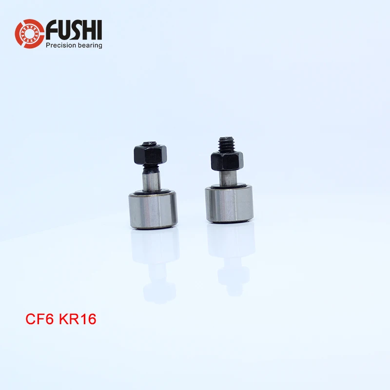 KR16 CF6 кулачковые последователи подшипник 6 мм (2 шт.) шпильки типа трек ролики KRV16 CF6B
