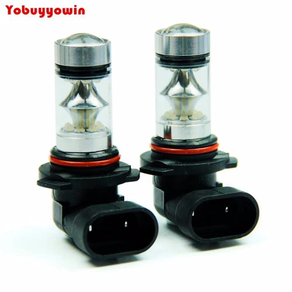 2 шт./лот 9006 HB4 6000K 100 Вт светодиодные 20 SMD Cree чипы Автомобильные противотуманные