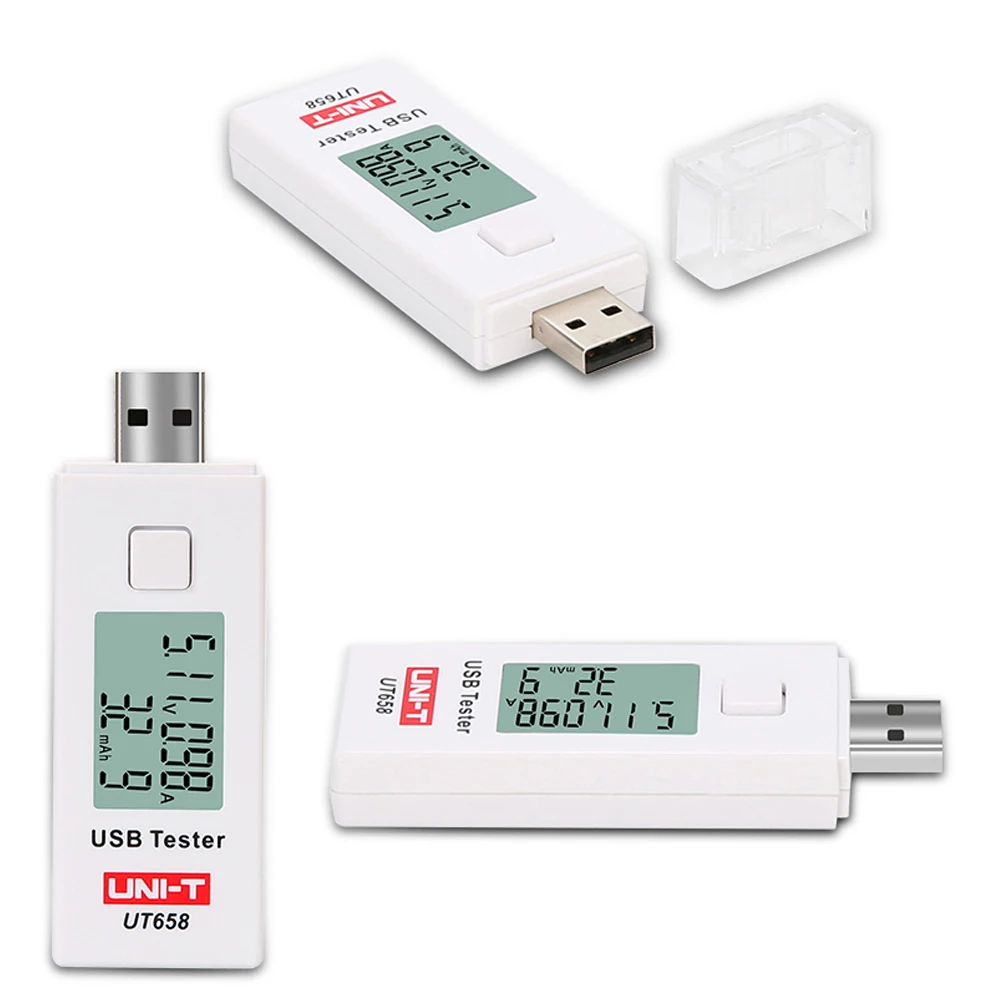 UNI T тестер USB цифровой напряжения тока монитор измеритель емкости макс. 9 В 3A
