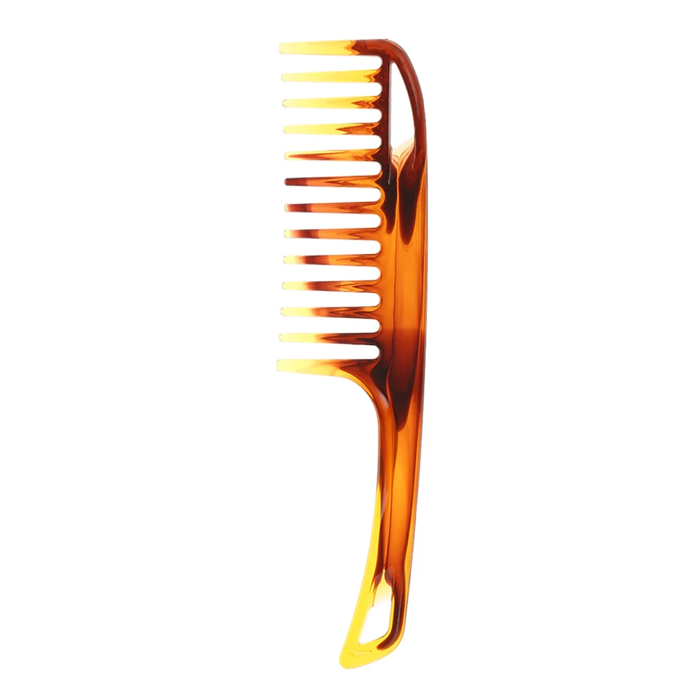 Пластиковая щетка для волос широкая зубная расческа антистатический большой