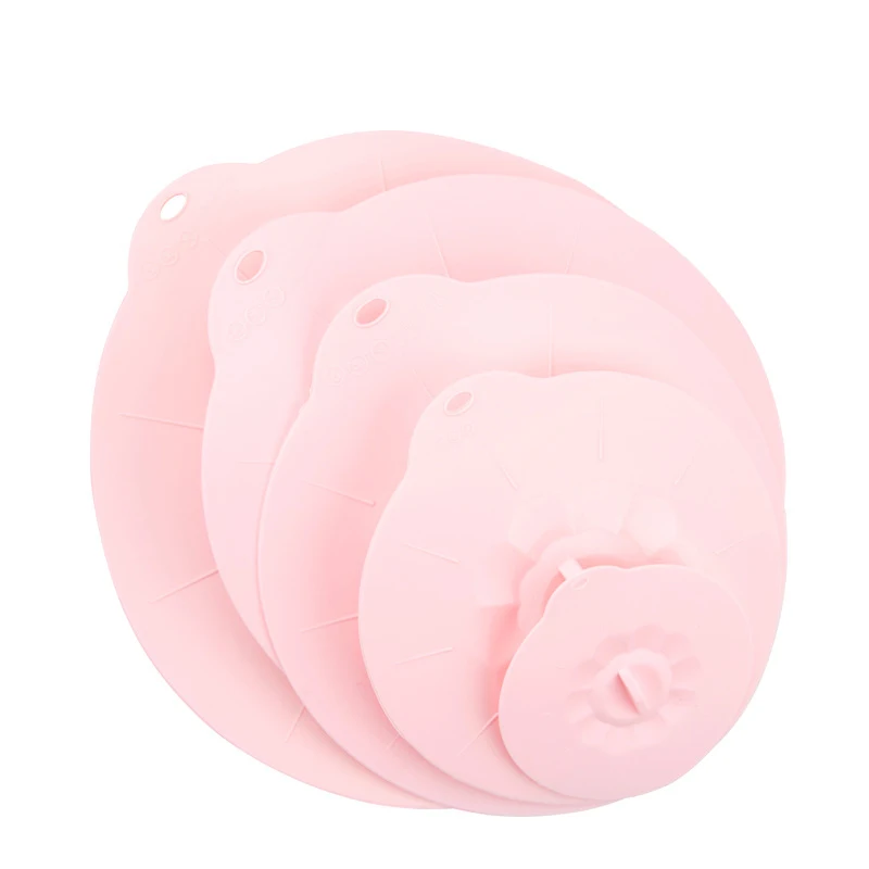 5 шт. силиконовые герметичные крышки для кухонной посуды|Целлофановые и