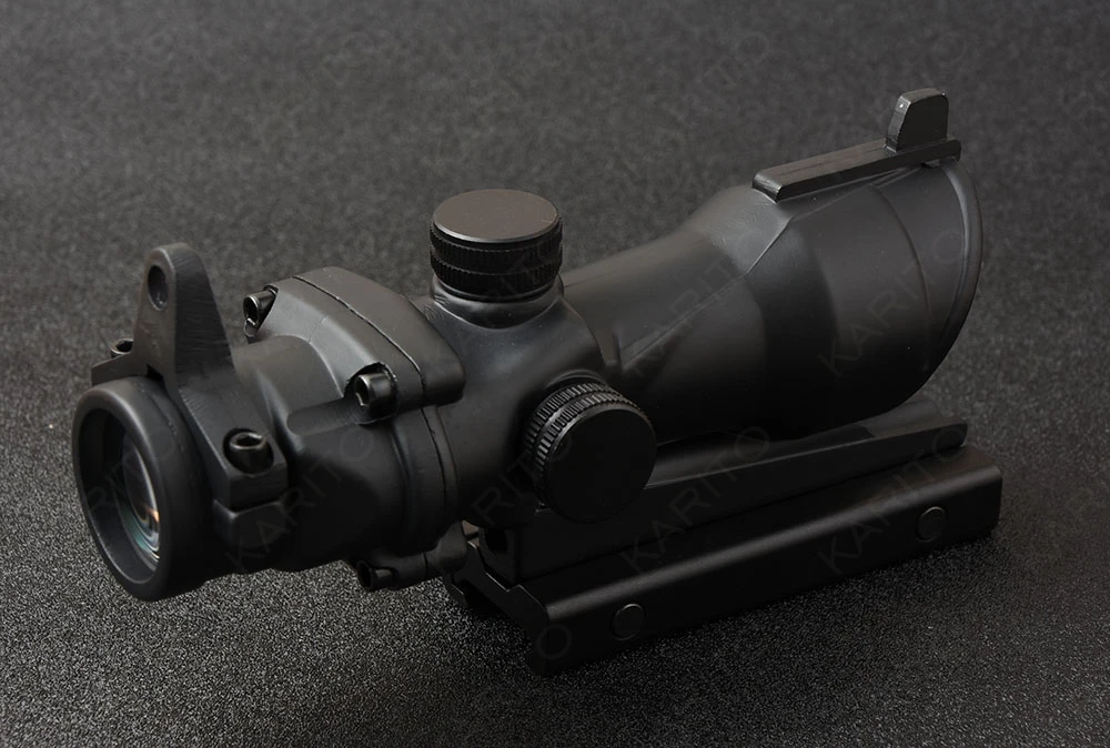Тактический trijicon acog Стиль 4x32 винтовки прицел с Пикатинни Крепление база M2833