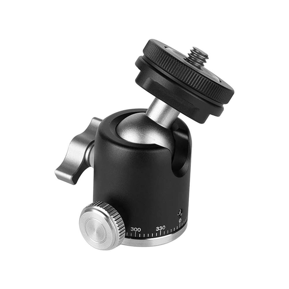 Многофункциональная алюминиевая мини-шаровая Головка 360 градусов панорамная