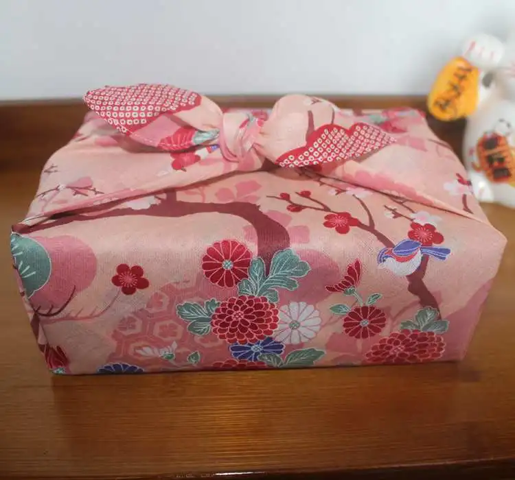 Японский стиль большой носовой платок furoshiki хлопок 100%/принт кошки/много