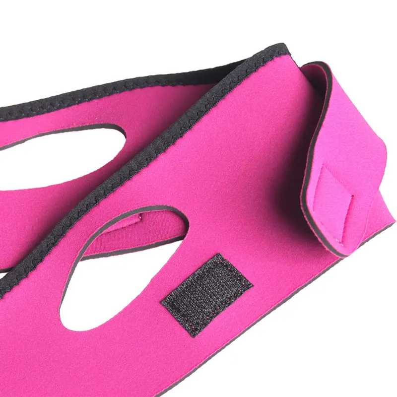 Лицевая тонкая маска для лица похудения повязка faixa mandibulal jaw mask подбородок щека