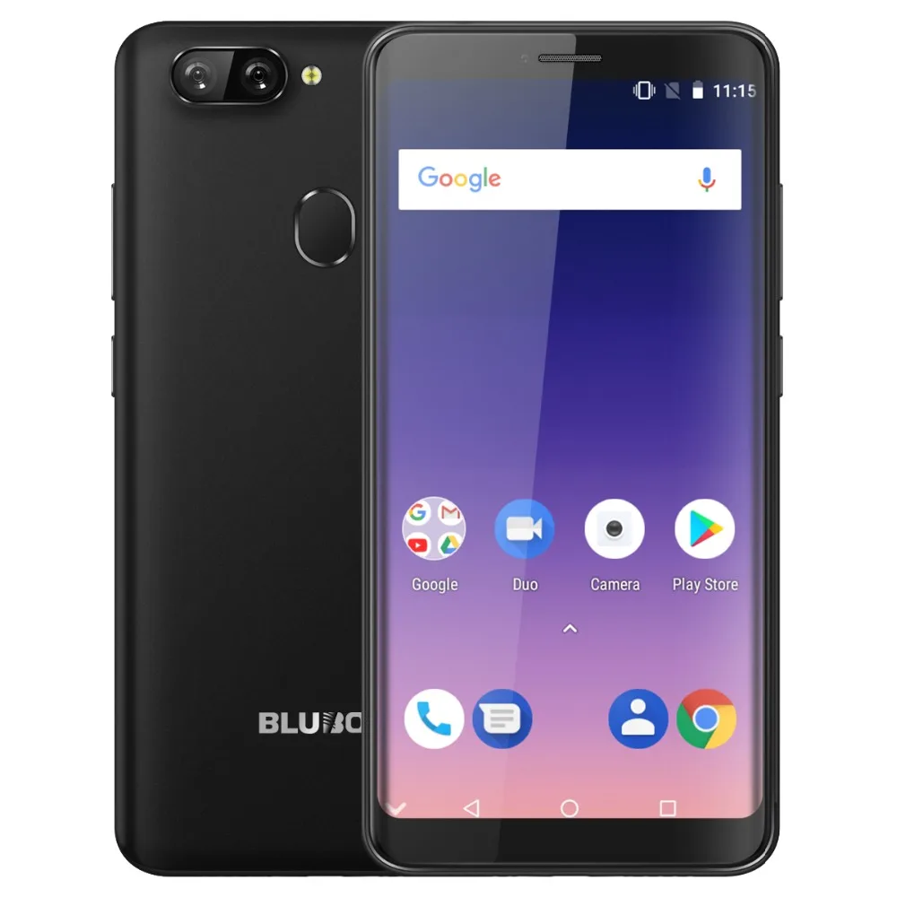 Bluboo D6 pro 4G LTE Android 8 1 5 дюймов MTK6739V четырехъядерный ГГц сканер отпечатка пальца 2 Гб