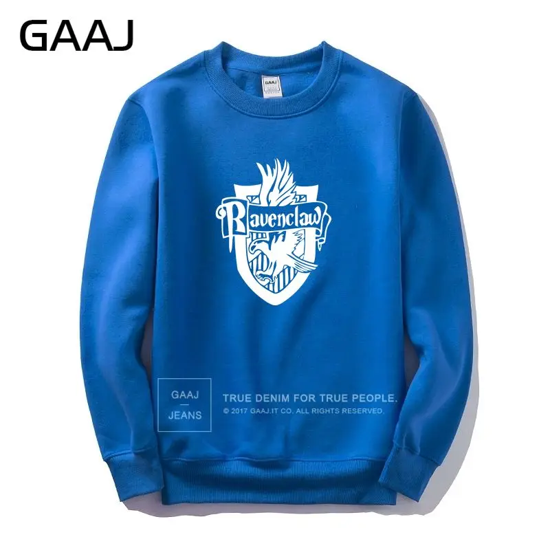 "Ravenclaw Quidditch Team", мужская и женская толстовка, спортивный костюм, Мужская модная одежда, толстовки, свитшоты, куртки, хлопковая уличная одежда# R2229 - Цвет: Blue