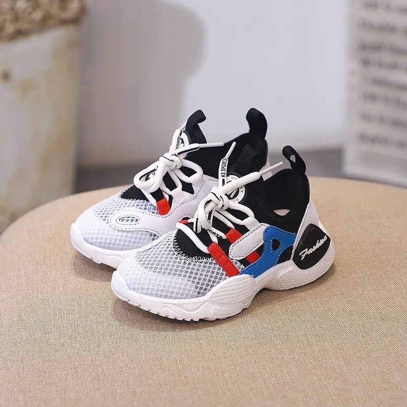 CNFSNJ/Новые брендовые осенние модные детские кроссовки с кружевным