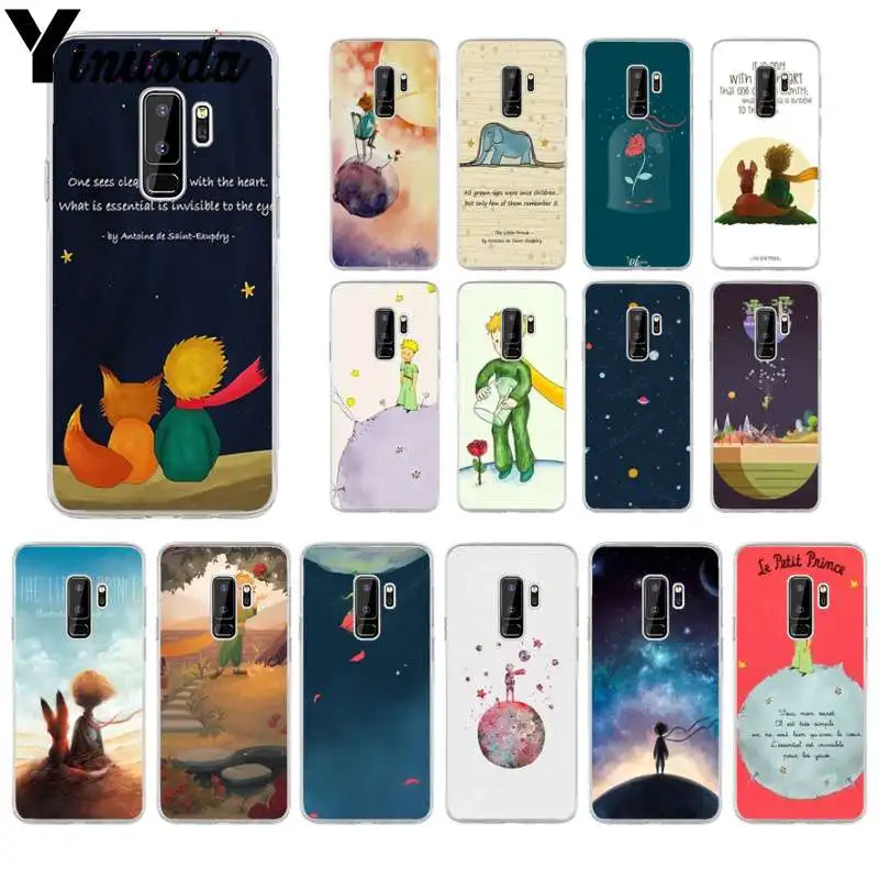 Новый прозрачный чехол Yinuoda для samsung galaxy S9 plus S6 edge S5 S8 plus|Чехлы-накладки| |