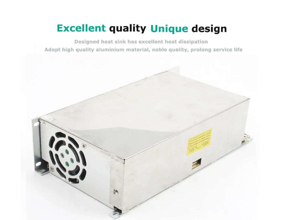 500 W 36 V 13.8A один Выход источника питания 110 V или 220 V вход для Светодиодные ленты света переменного тока в DC Светодиодный выключатель питания S-500-36