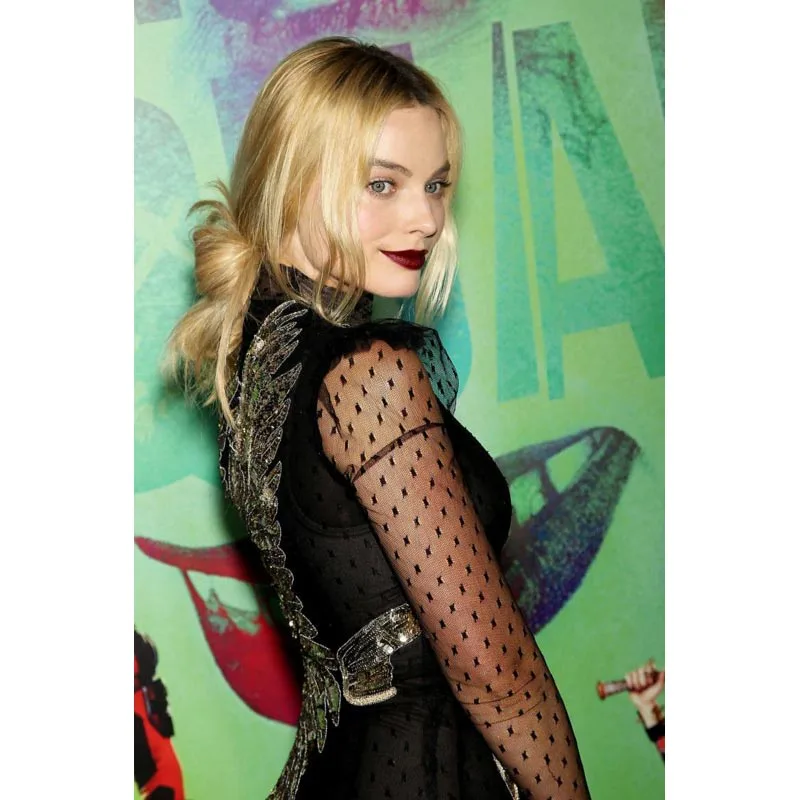 Новинка Лидер продаж на заказ Марго Элиза Робби холст с печатью постера ткань