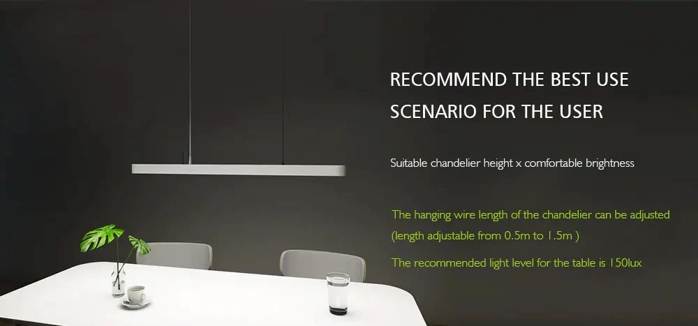 MI Mijia Yeelight светодиодный светильник подвесной светильник ing RGB светильник умный Mihome приложение управление столовая умный фойе подвесной светильник