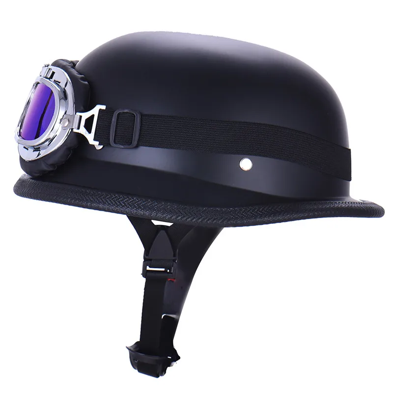 Винтажный мотоциклетный шлем в немецком стиле защитный для мотоциклистов