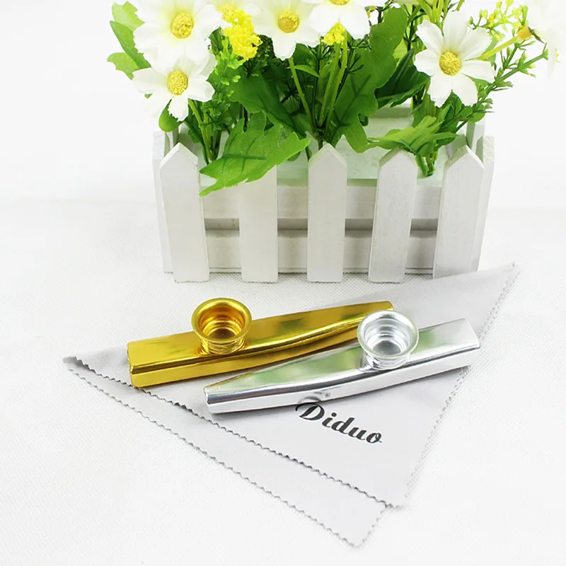 Высококачественная металлическая гармоника для смартфона гитары Sinye Kazoo простой