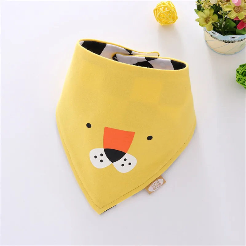Yellow 1 предмет, детский хлопковый нагрудник, мягкая бандана, нагрудник, детская одежда для кормления, одежда для малышей, халат, салфетка, детское слюнявчик, полотенце, аксессуары, детские вещи - Цвет: Yellow