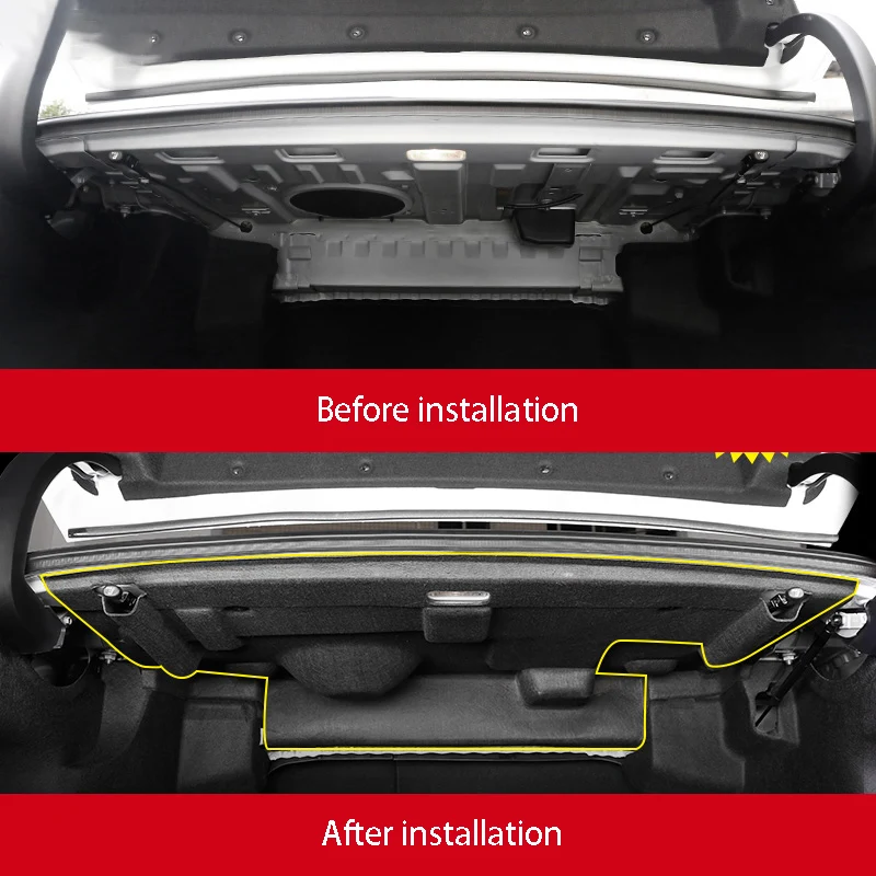 Для Toyota Avalon 2019 2020 багажник звукоизоляционный хлопковый хвостовик изоляция стоп