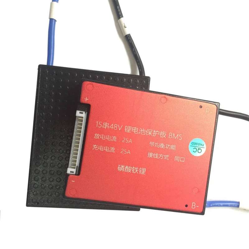 15S 48V 20A 25A 35A 45A 60A BMS система управления батареей PCM PCB для Lifepo4 Аккумуляторный блок с балансом