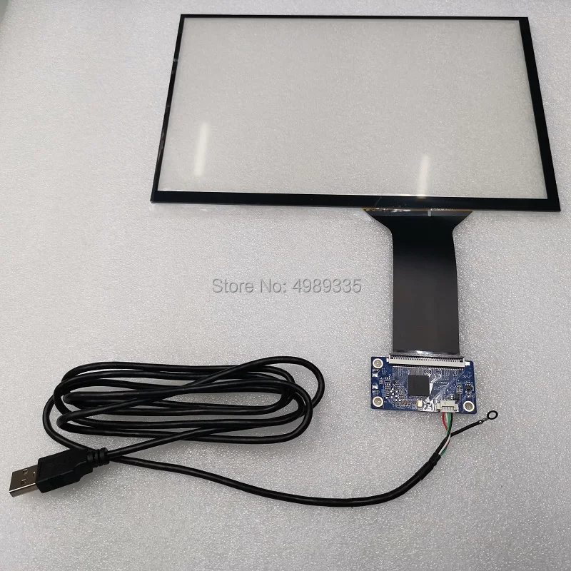 Емкостный сенсорный экран 10,1 дюймов USB plug and play Поддержка Android linux WIN7810 16:10G+ G
