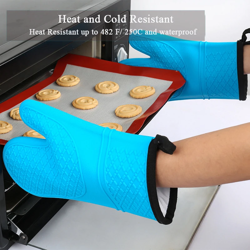 Силиконовая перчатка EPASUN для кухни барбекю прихватки готовки в духовке