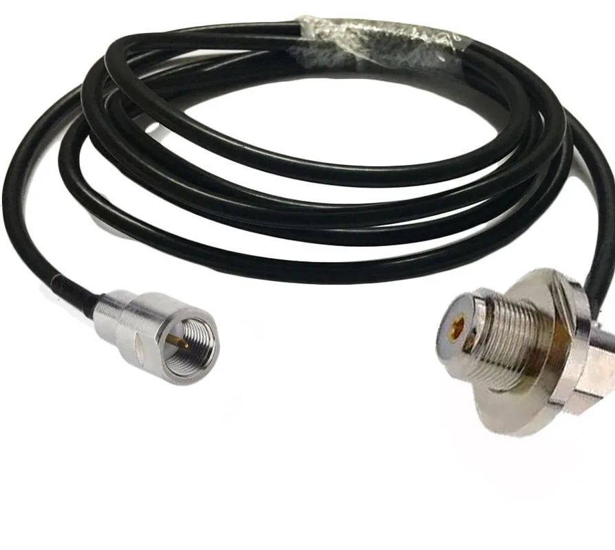 UHF PL259 мужской SO239 женский RG58 для Автомобильная радиоантенна антенный