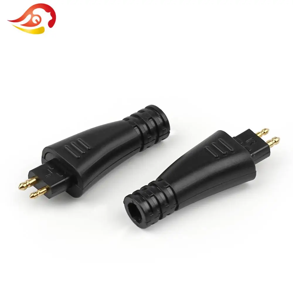 QYFANG Новый штыревой адаптер для наушников позолоченный медный разъем аудио FOSTEX