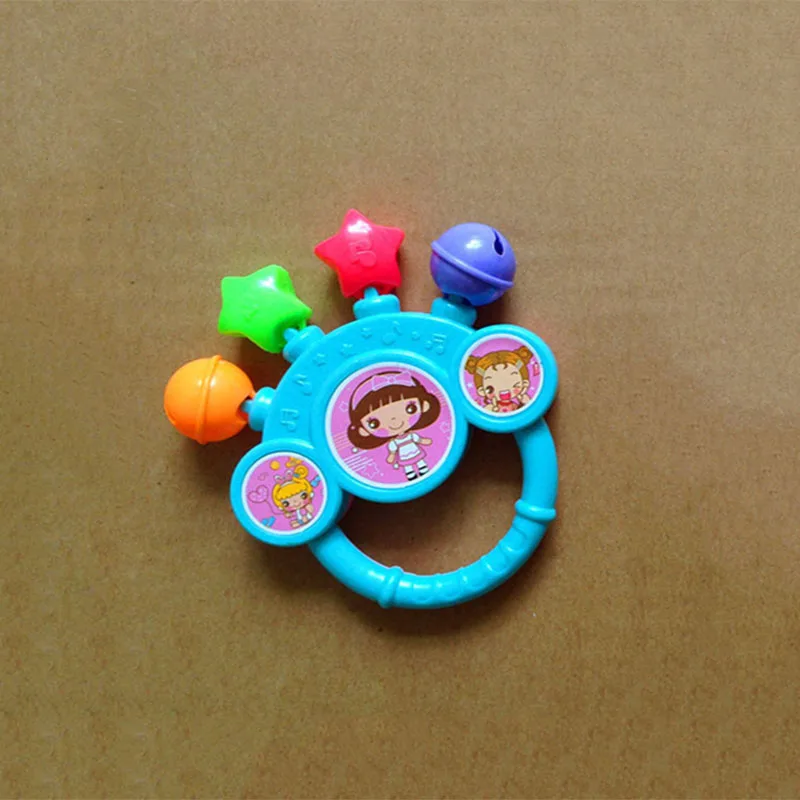 2pcs Baby toys 0-12 months Cartoon Infant Baby Shake Bell Rattles Newborn Toys Hand Toy Gifts for Children Droshipping
