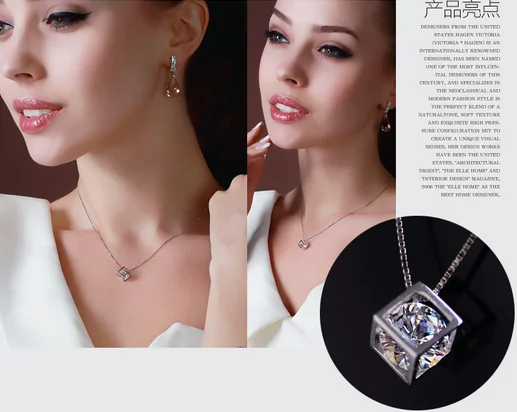 OMHXZJ Оптовая Продажа геометрический женский волшебный куб модный kpop AAA циркон