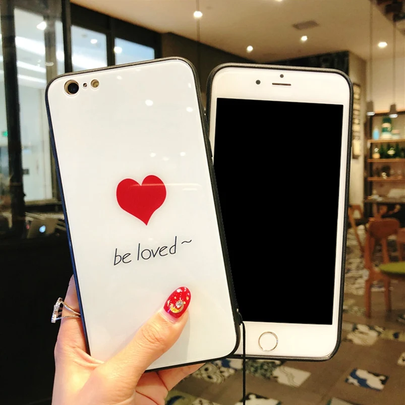 Роскошный чехол Reaoom для Xiaomi mi 6 силиконовый милый из закаленного стекла Xioa Funda Capa |