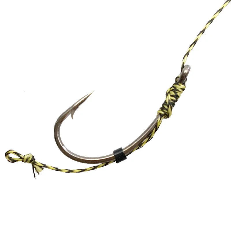 Easy Catch 100pcs 8245 Barbed Carp Fishing Hooks Black Circle Curve Shank Hair Rigs Hook Size 2 4 6 8 | Спорт и развлечения