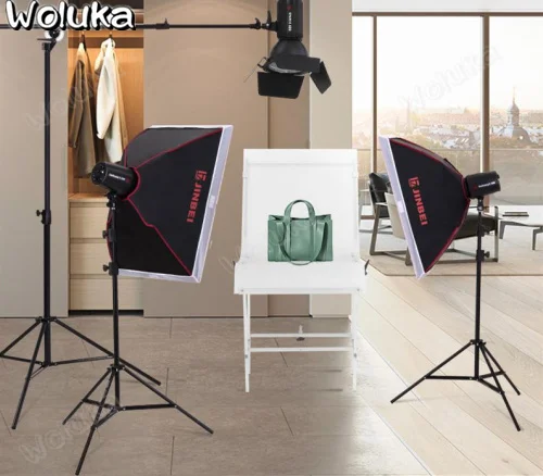 Светильник ников для фотосъемки 400 Вт Плюс 250 студийная вспышка софтбокс