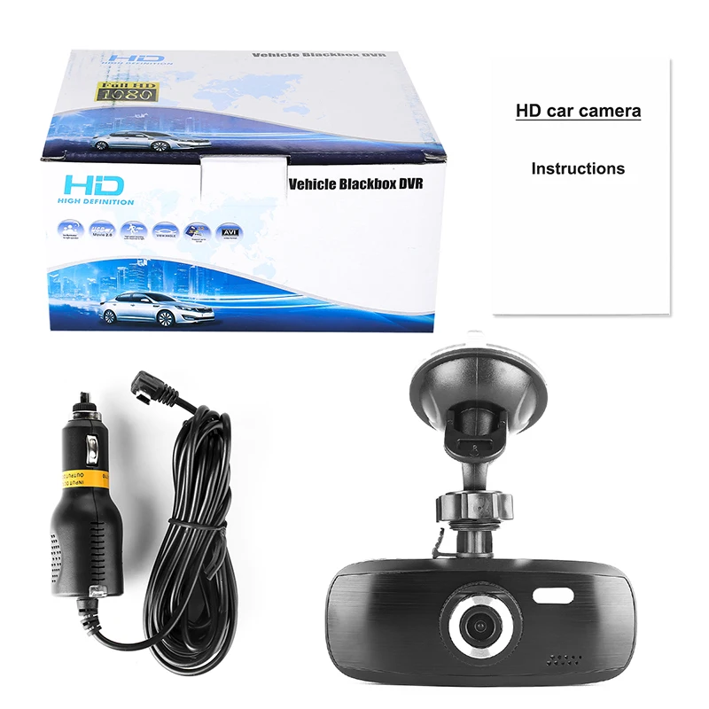 2 7 дюймов TFT экран Автомобильный dvr Dash камера 1080 P 170 градусов задний угол обзора в