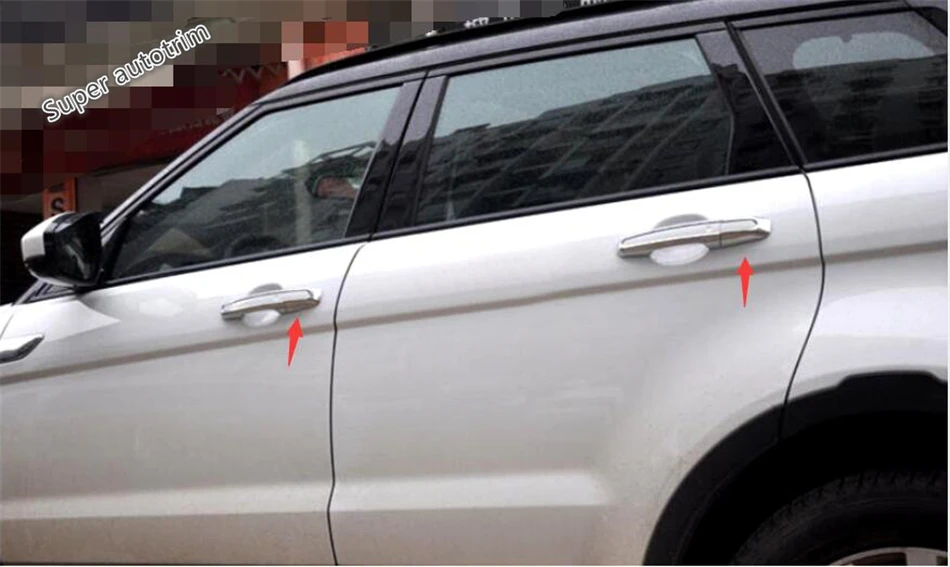 

Lapetus Fit For Land Rover Discovery Sport 2015 2016 2017 2018 2019 ABS Out Side Car Door Handle Plate Cover Trim A Set