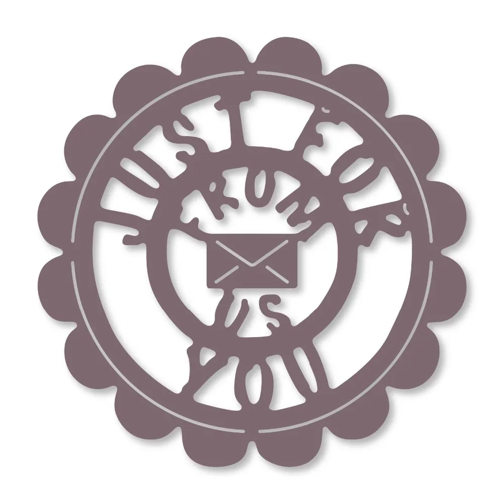 Кружева Круглые только для вас набор металла резки штампы Трафарет DIY Бумага