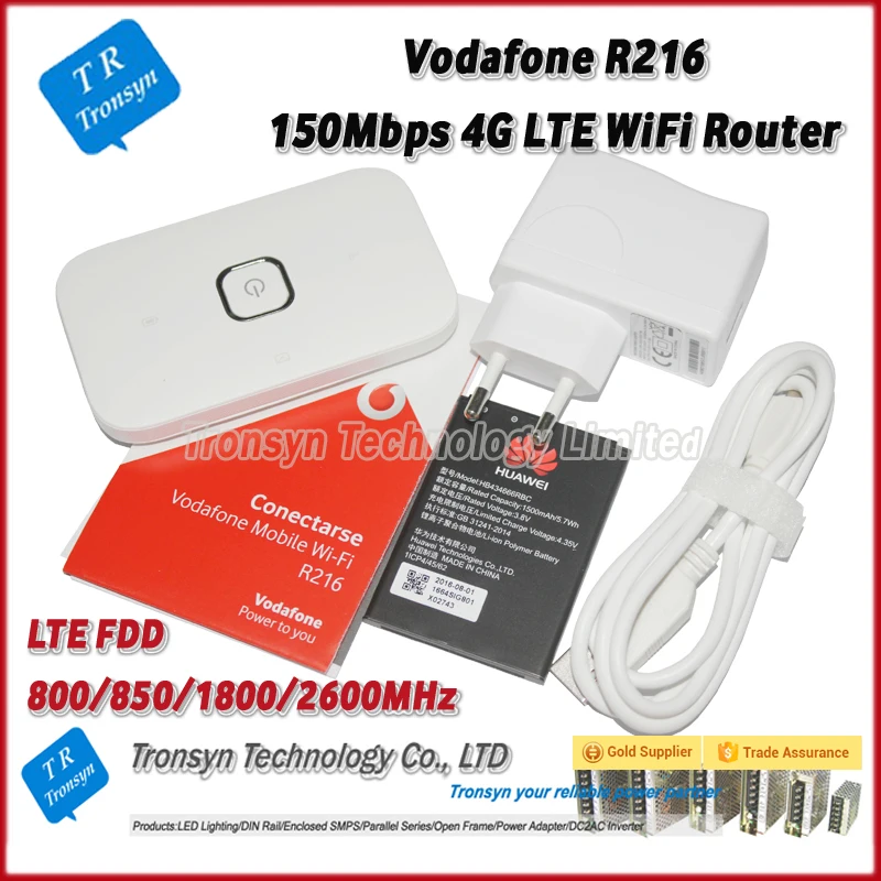 Оригинальный Wi-Fi роутер для Vodafone R216 разблокировка 150 Мбит/с поддержка 800/850/1800/2600