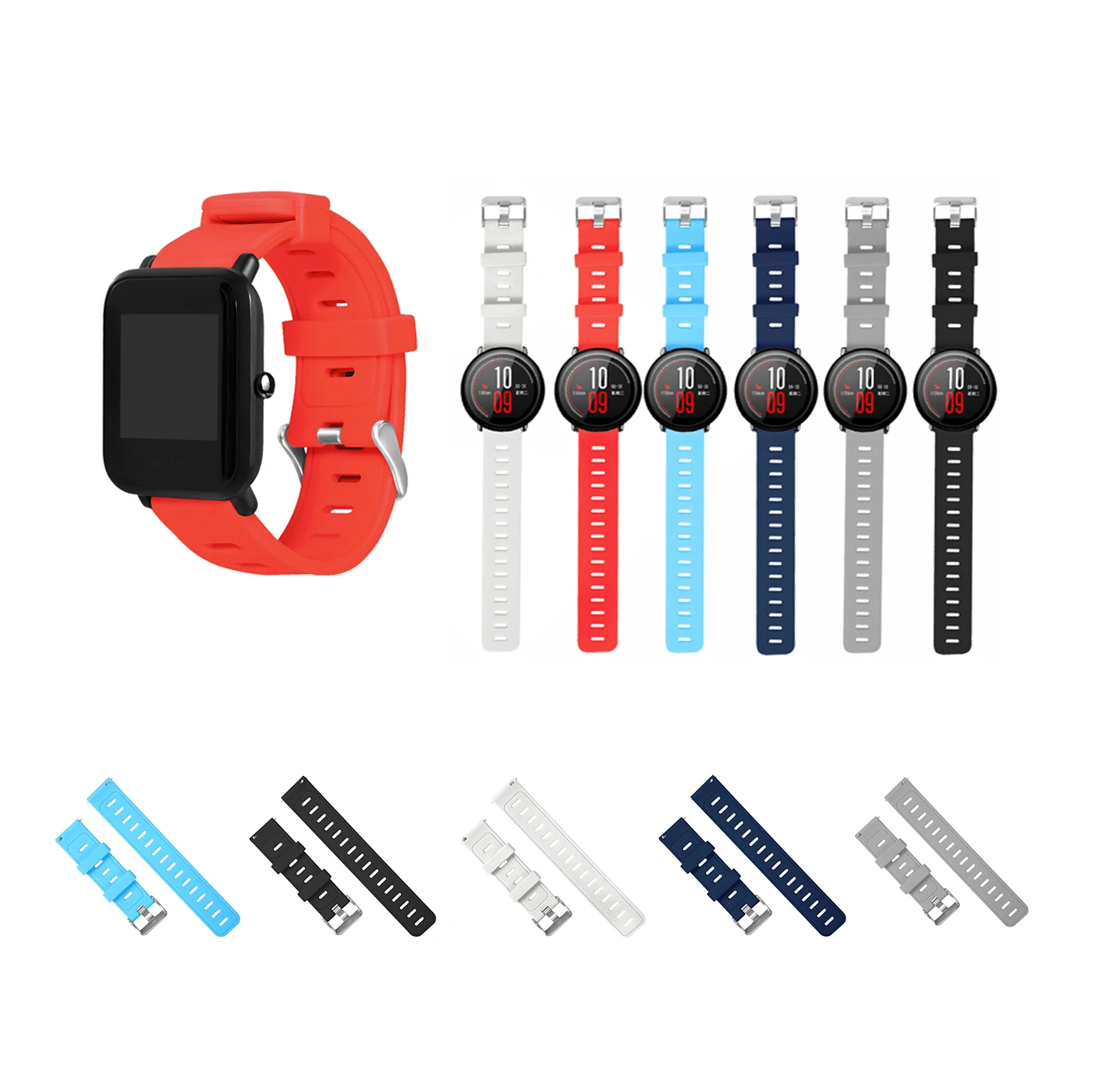 

22mm Watch Band for Samsung Gear S3 S2 Galaxy Watch 46mm 42mm Strap Accessories for Huami Bip Lite for Huawei Watch GT /2 Pro