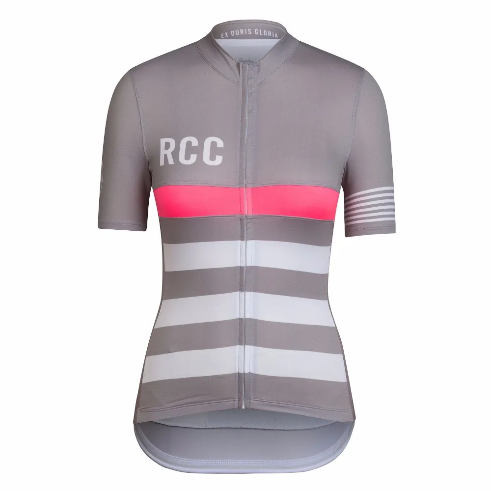 2018 г. женские rcc чемпион мира Радуга с коротким рукавом Ropa Ciclismo Vélo Лето Велоспорт