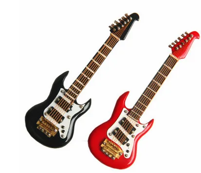 2017 мини электрогитара магнит наклейка в железном музыкальном инструменте модель