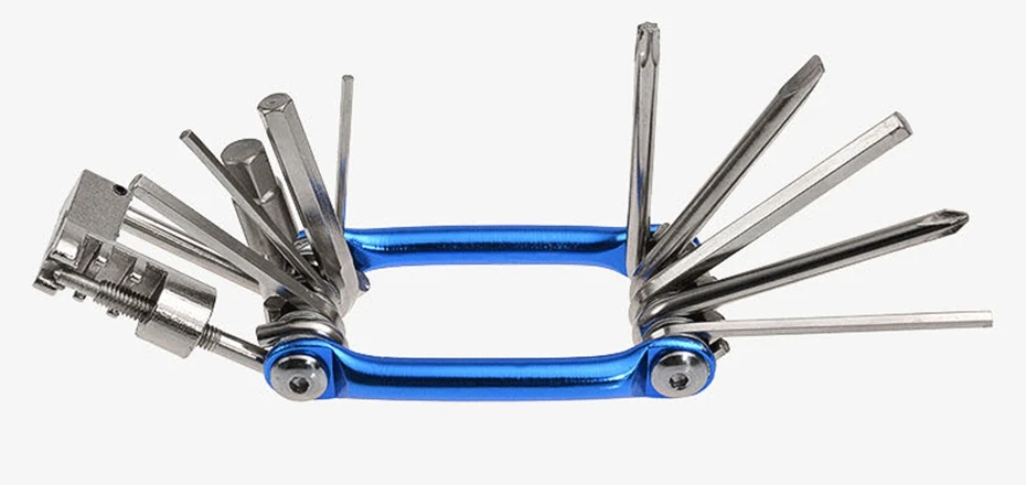 

YINGTOUMAN 11 in 1 Bicycle Repair Multifunction Tools Bike Bicycle Repair Tools Cycling Chain Rivet Extractor Kit Tool Kits