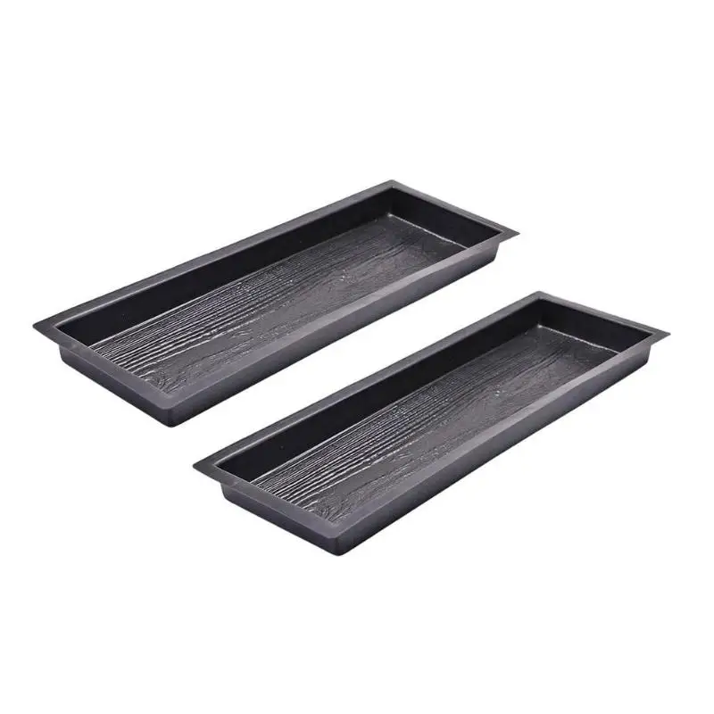 2 формы деревянная садовая тротуарная форма DIY шаговый камень бетонная с тяжелым