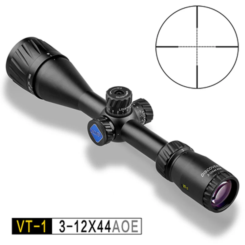 Популярные брендовые Discovery VT 1 3 12X44AOE тактический прицел оптический Airsoft прицелы