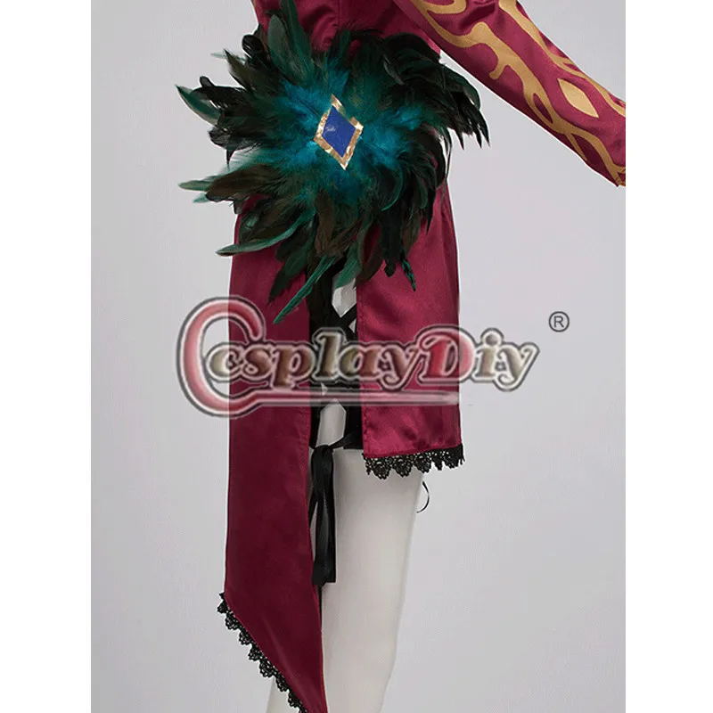 Cosplaydiy Cinder осень косплей RWBY платье для взрослых женщин Хэллоуин Карнавальный