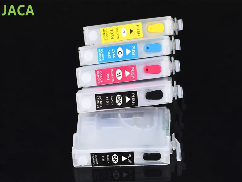 5 шт. многоразовый картридж для принтера Epson T1110 TX515FN T1151 T1032 T1033 T1034 картриджи с