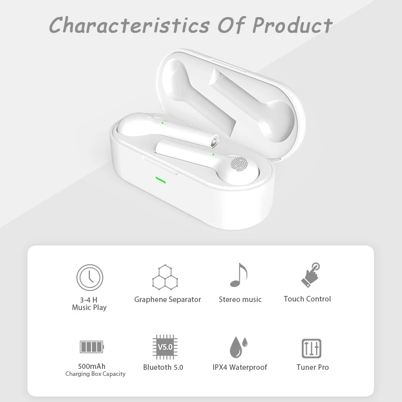 DFOI беспроводные наушники Bluetooth FreeBud 5 0 настоящие спортивные Беспроводная bluetooth