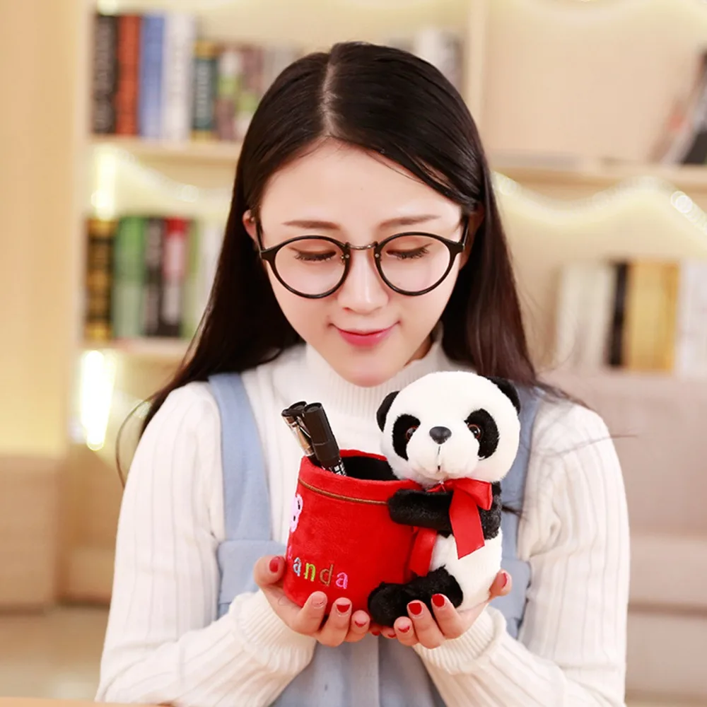 Babiqu 1 шт. 15 см Kawaii Плюшевые Мультяшные рюкзаки в виде карандаш ваза симпатичных