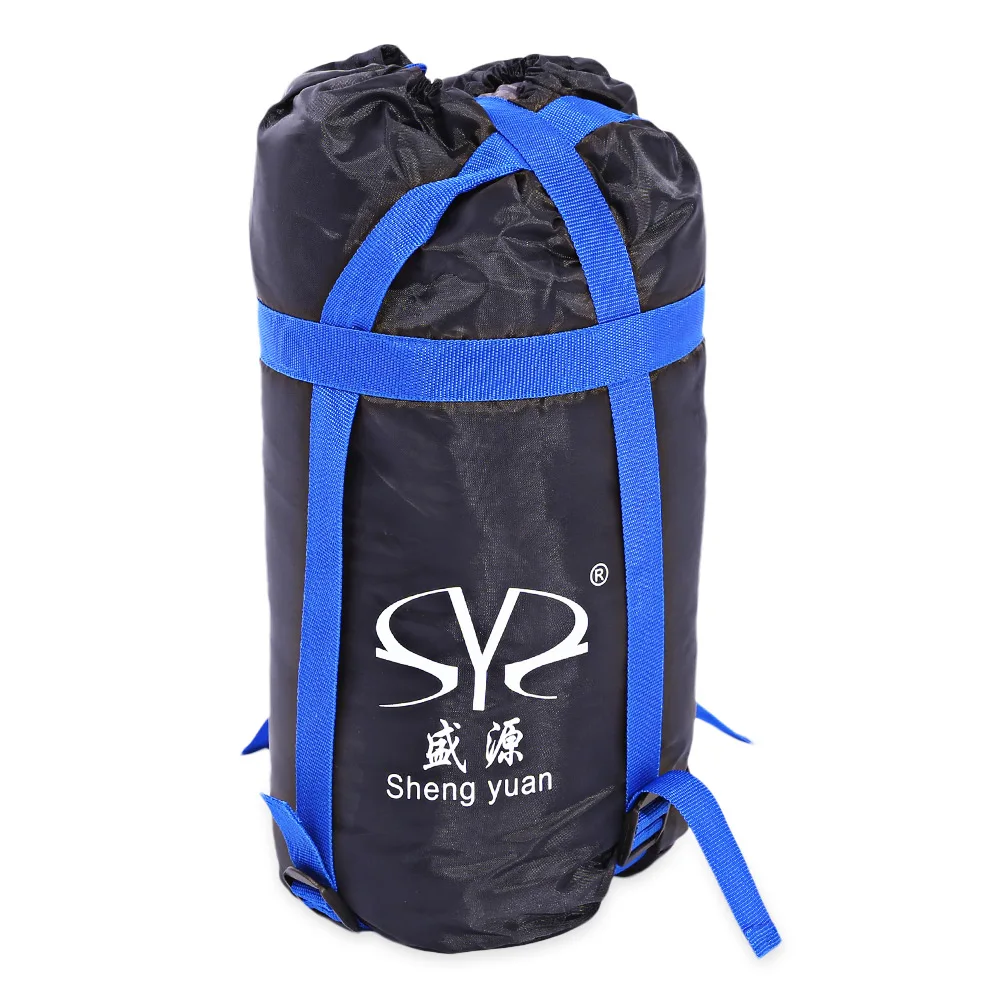 Многофункциональный термостойкий спальный мешок конверт с капюшоном для