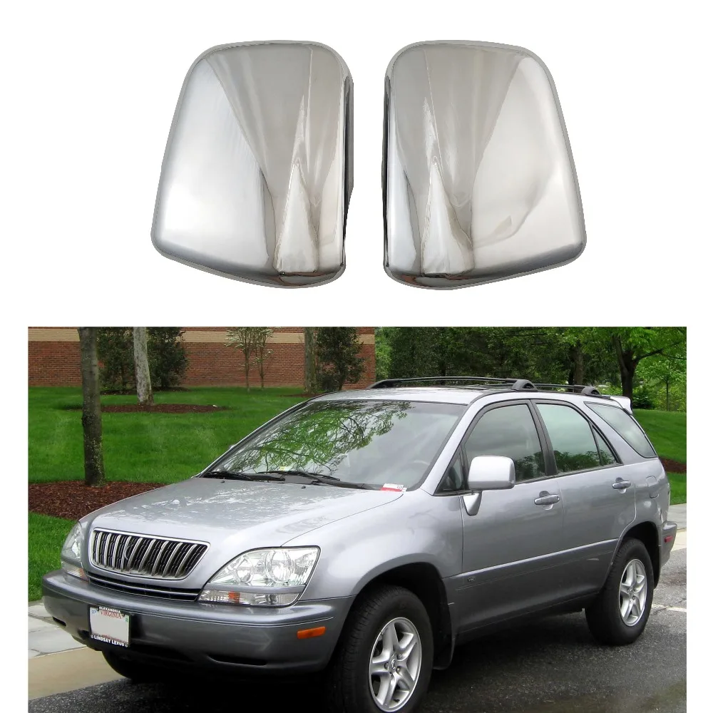 2001 2005 для Lexus XU110 RX300 ABS хромированные аксессуары дверные зеркальные крышки двери