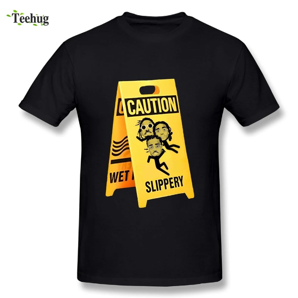 

Funny Male Migos T Shirt Novelty Unique Design Man's T-Shirts Wholesale