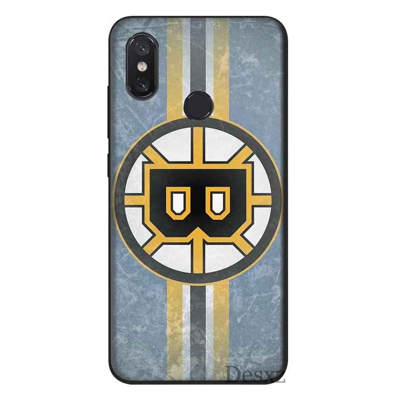 B10 Desxz сотовый Чехол Для Телефона силиконовый для Xiaomi Redmi Note 4 4X5 6 7 Pro 5A Prime чехол Boston Bruins сумка для оснащения для хоккея на льду оболочка - Цвет: B10